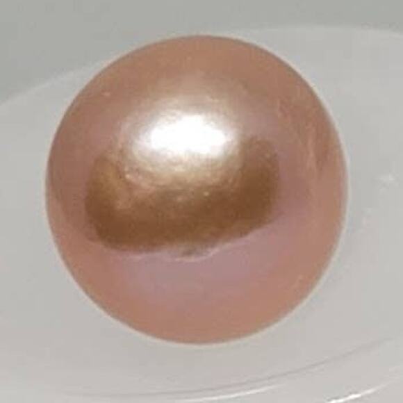Natural Fiji 10mm South Sea Pink Pearl!! - Picture 3 of 9